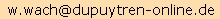 e-mail address of Dupuytren e.V. / Dupuytren Society